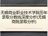 无锡商业职业技术学院历年录取分数线深度分析(无锡商院录取分析)