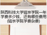 陕西科技大学镐京学院一年学费多少钱，还有哪些费用(镐京学院学费杂费)
