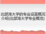 北部湾大学的专业设置概况介绍(北部湾大学专业概览)