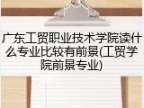 广东工贸职业技术学院读什么专业比较有前景(工贸学院前景专业)