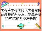 民办合肥经济技术职业学院有哪些知名校友，简单分析(合经院知名校友分析)