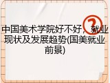 中国美术学院好不好，就业现状及发展趋势(国美就业前景)