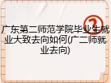 广东第二师范学院毕业生就业大致去向如何(广二师就业去向)