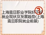 上海震旦职业学院好不好，就业现状及发展趋势(上海震旦职院就业前景)
