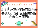 重庆旅游职业学院可以自考去读吗，为什么(重庆旅院自考入学原因)