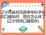 辽宁民族师范高等专科学校的口碑如何，现在怎么样了(辽宁民师口碑现状)