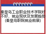 秦皇岛工业职业技术学院好不好，就业现状及发展趋势(秦皇岛职院就业前景)