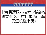 上海民远职业技术学院的校徽是什么，有何来历(上海民远校徽来历)