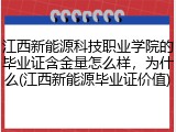 江西新能源科技职业学院的毕业证含金量怎么样，为什么(江西新能源毕业证价值)