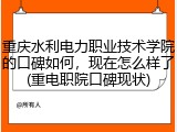 重庆水利电力职业技术学院的口碑如何，现在怎么样了(重电职院口碑现状)