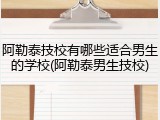 阿勒泰技校有哪些适合男生的学校(阿勒泰男生技校)