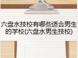六盘水技校有哪些适合男生的学校(六盘水男生技校)