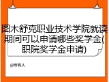 图木舒克职业技术学院就读期间可以申请哪些奖学金(职院奖学金申请)