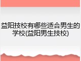 益阳技校有哪些适合男生的学校(益阳男生技校)