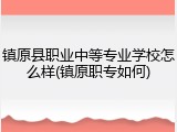 镇原县职业中等专业学校怎么样(镇原职专如何)